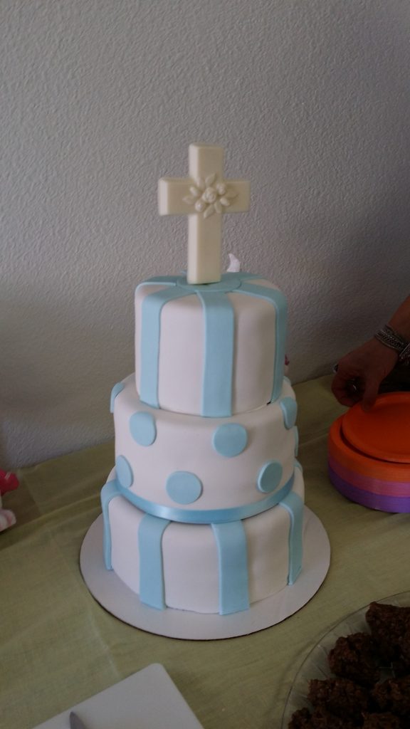 Baptismal Cake