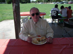 Ron at St. Stephen's 2010 Picnic Ron McCreery